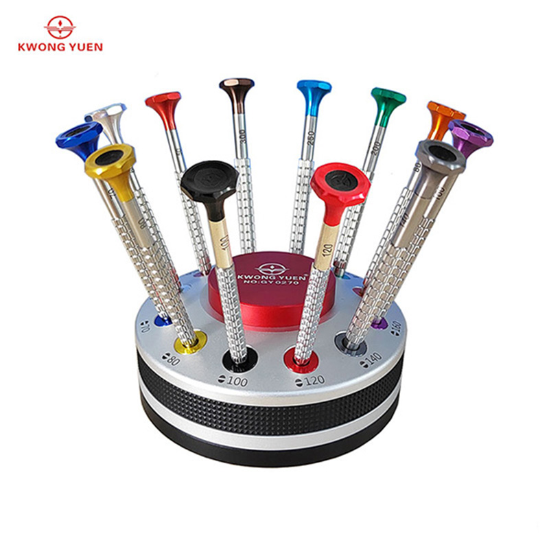 Watchmaker Screwdriver - Набор прецизионных отверток KWONG, 12 шт.,