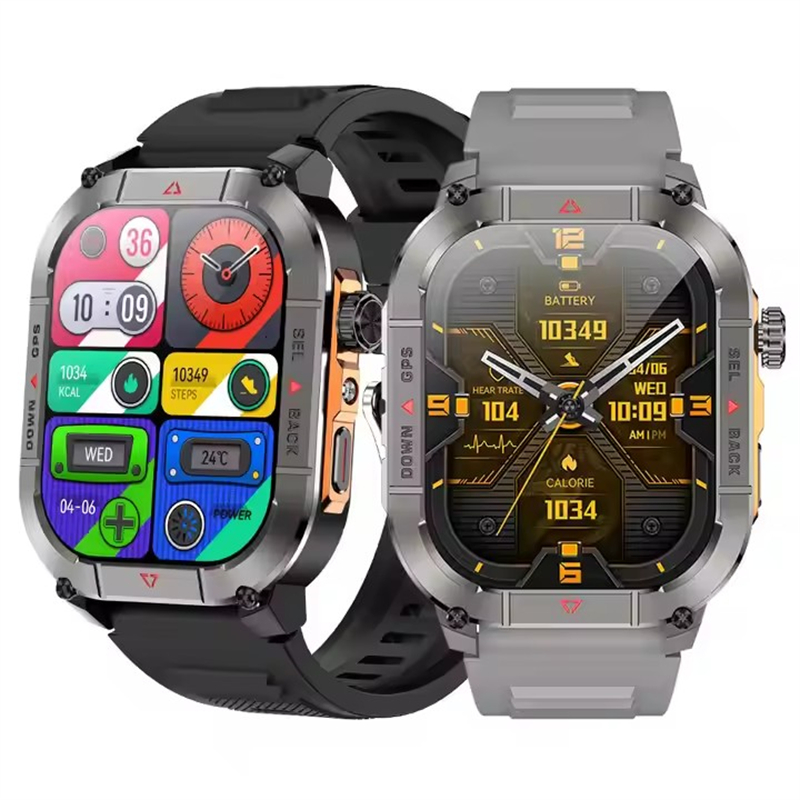 Smartwatch New Watches - Новые мужские умные часы HK84 AMOLED,