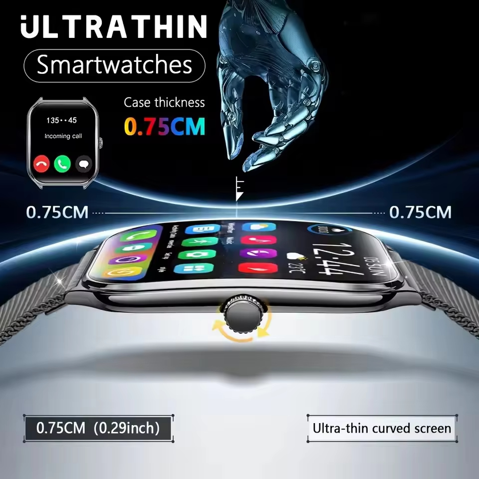 Smartwatch Watches Gift For Women - Новинка 2026, ультратонкие умные часы с