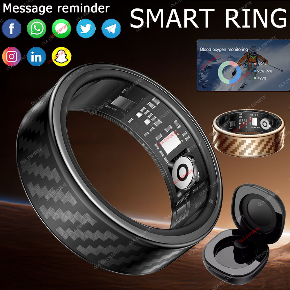 Smartwatch New Watches 2025 - Новейшее умное кольцо с уведомлением о