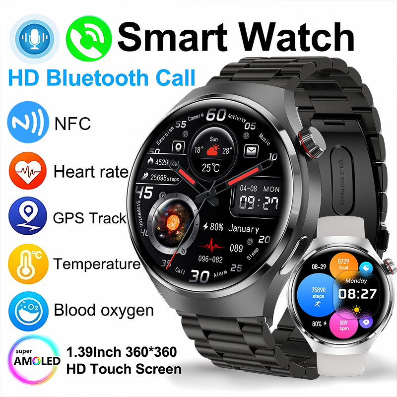 Smartwatch New Watches 2025 - Новые умные часы 2026 года: мониторинг