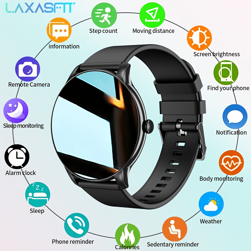 Smartwatch New Watches 2025 - Смарт-часы LAXASFIT Outsport, Bluetooth-вызовы для женщин