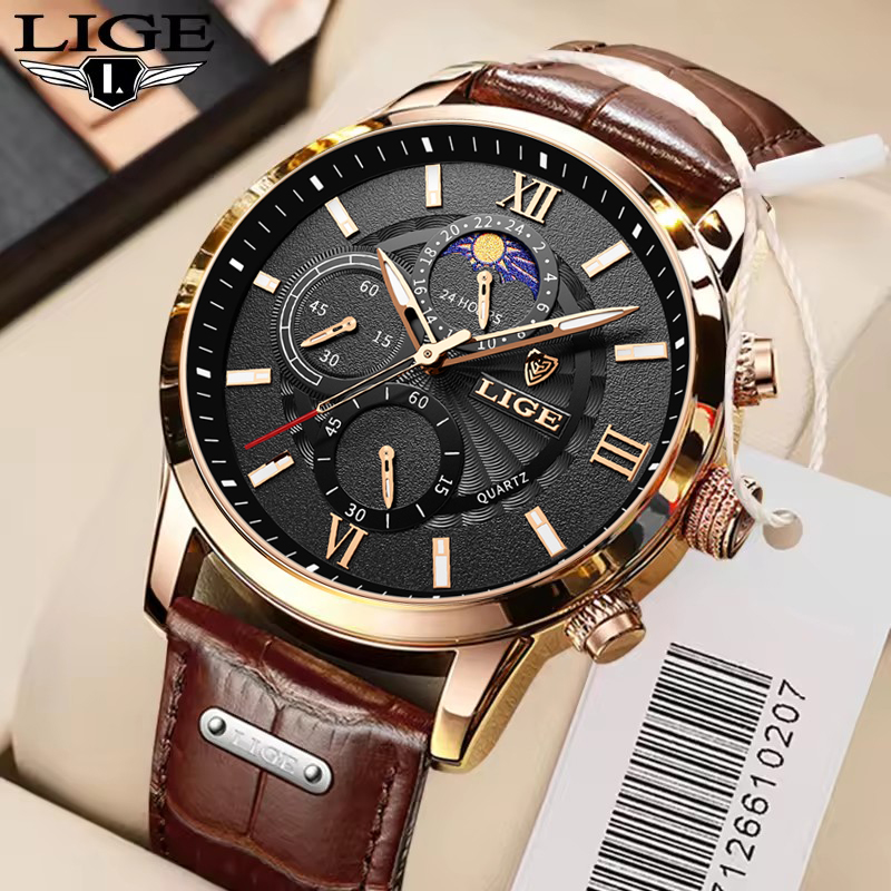 Smartwatch Watches For Men Brands - Мужские часы LIGE, лучший бренд, роскошные