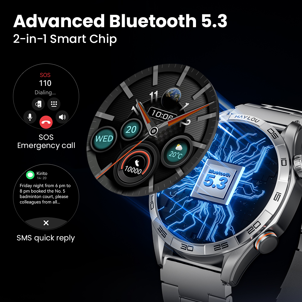Смарт-часы HAYLOU Solar 5 с фу – обзор и цена Hybrid Smartwatch