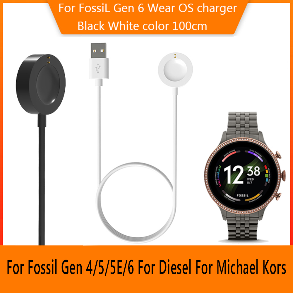 Кабель для зарядки умных часов – обзор и цена Fossil Watches Smartwatch Gen 4