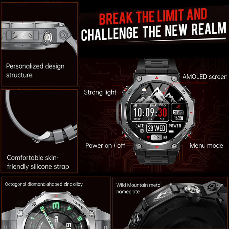 2026 Новые смарт-часы T-Rex 3  – обзор и цена Smartwatch Professional Watches For Men