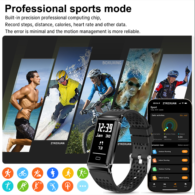 Новый спортивный фитнес-трекер – обзор и цена Smartwatch Professional Watches For Men