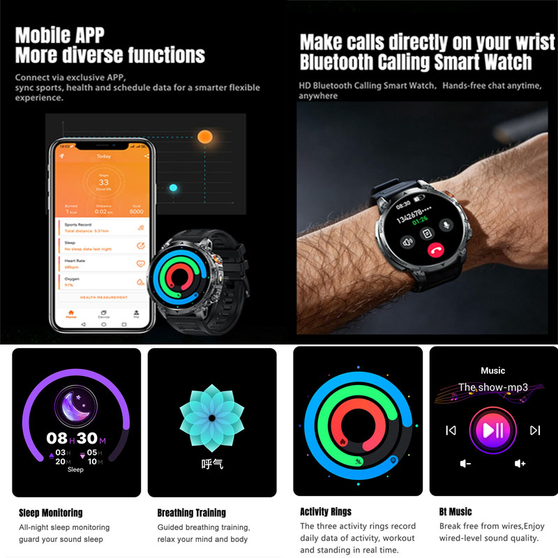 Новые смарт-часы 2026 года с H – обзор и цена Smartwatch Professional Watches For Men