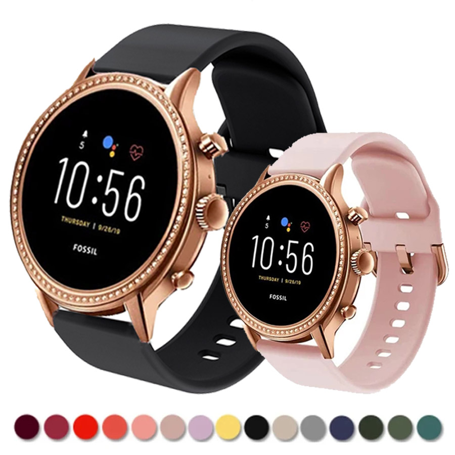 Силиконовый ремешок для смарт- – обзор и цена Fossil Watches Smartwatch Gen 4