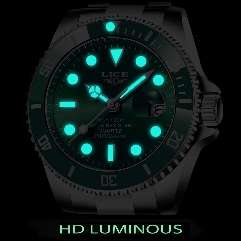 Часы наручные LIGE Мужские ква – обзор и цена Smartwatch Watches For Men Brands