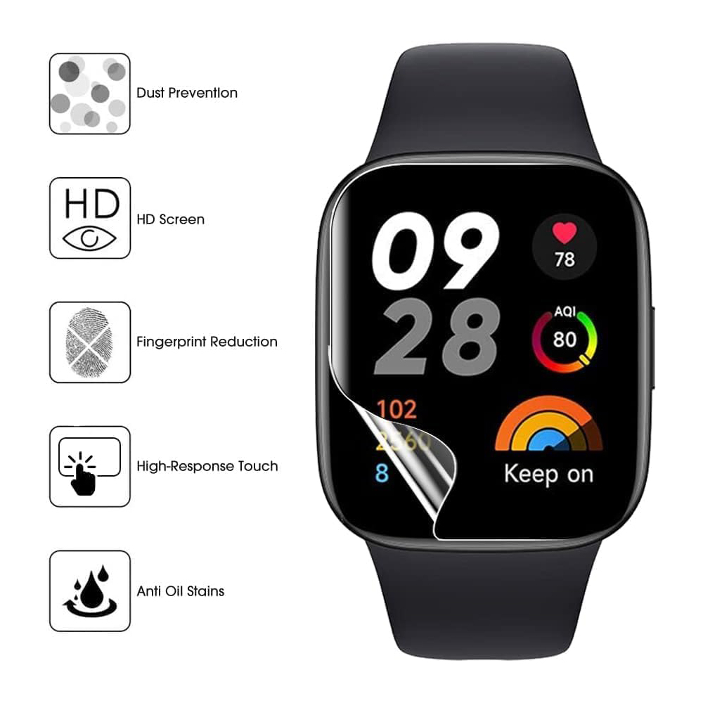3/6 шт. гидрогелевая защитная  – обзор и цена Watch Redmi