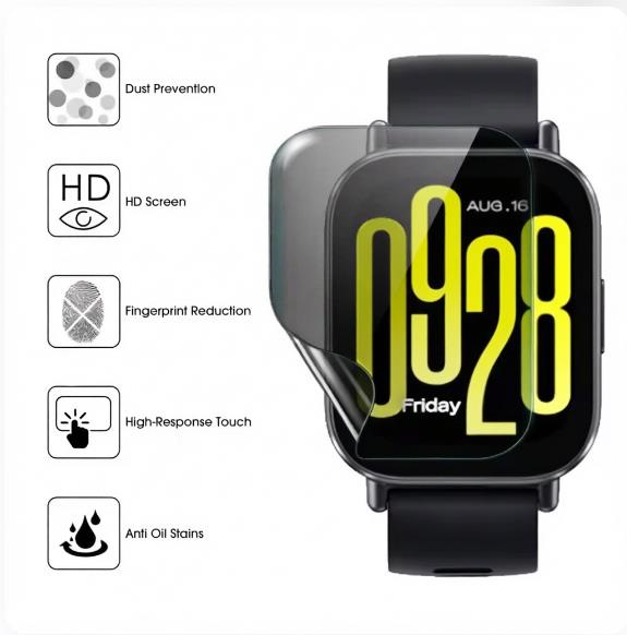 2 шт. гидрогелевая пленка для  – обзор и цена Watch Redmi
