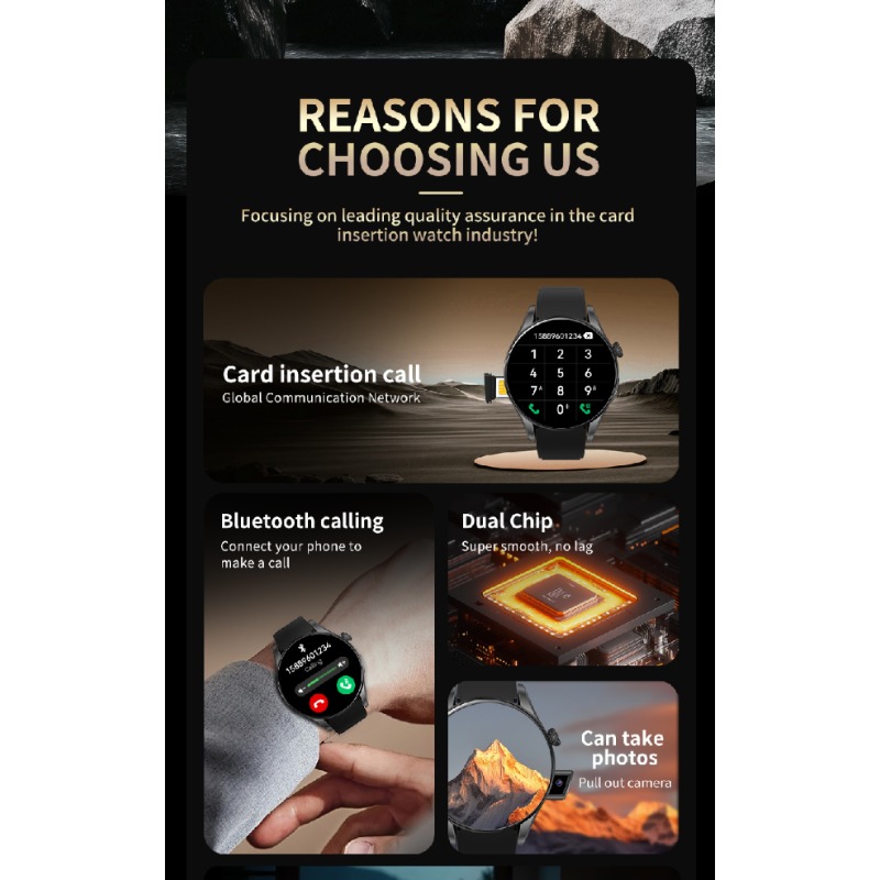 Новые умные часы 4G BW16: WiFi – обзор и цена Smartwatch New Watches 2025