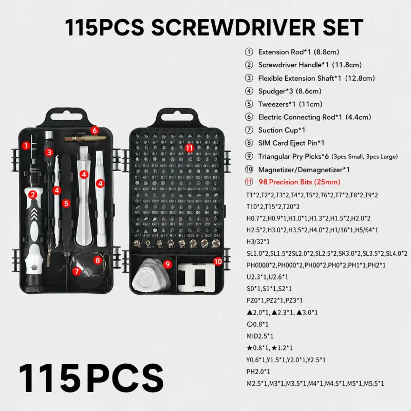 Портативный набор магнитных от – обзор и цена Watchmaker Screwdriver