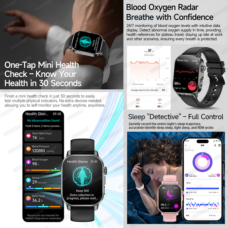 GUHUAVMI 2026 Новые умные часы – обзор и цена Smartwatch New Watches 2025