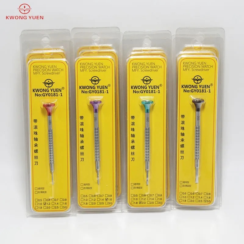 Отвертки для часов Kwong YUEN, – обзор и цена Watchmaker Screwdriver