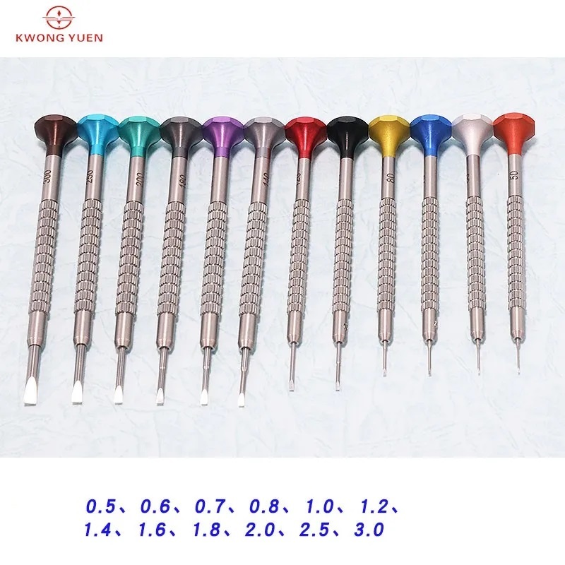 Отвертки для часов Kwong YUEN, – обзор и цена Watchmaker Screwdriver