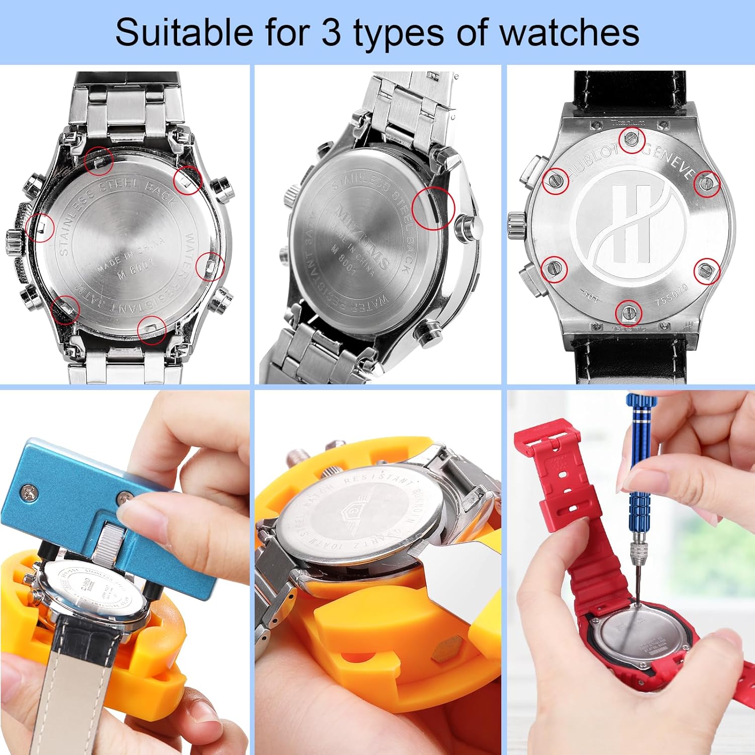 32 шт., набор для замены аккум – обзор и цена Watchmaker Screwdriver