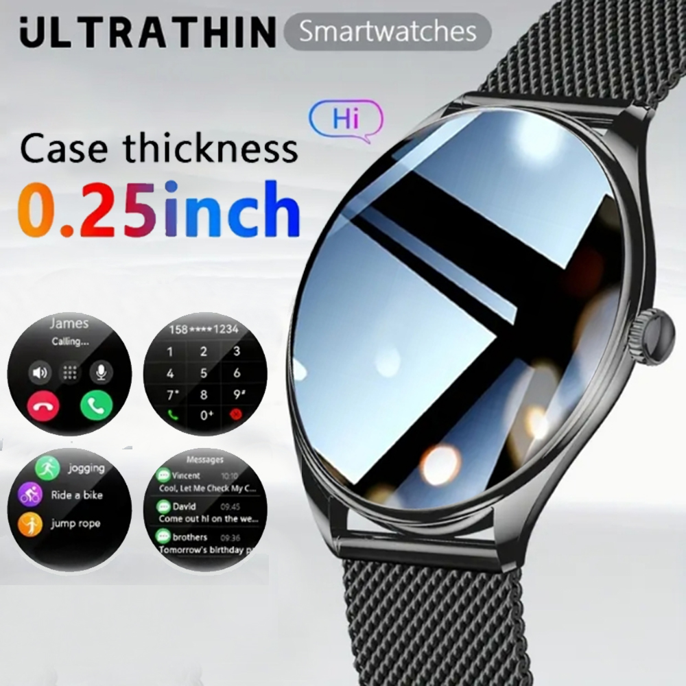 2025 Новые тонкие женские умны – обзор и цена Smartwatch New Watches 2025