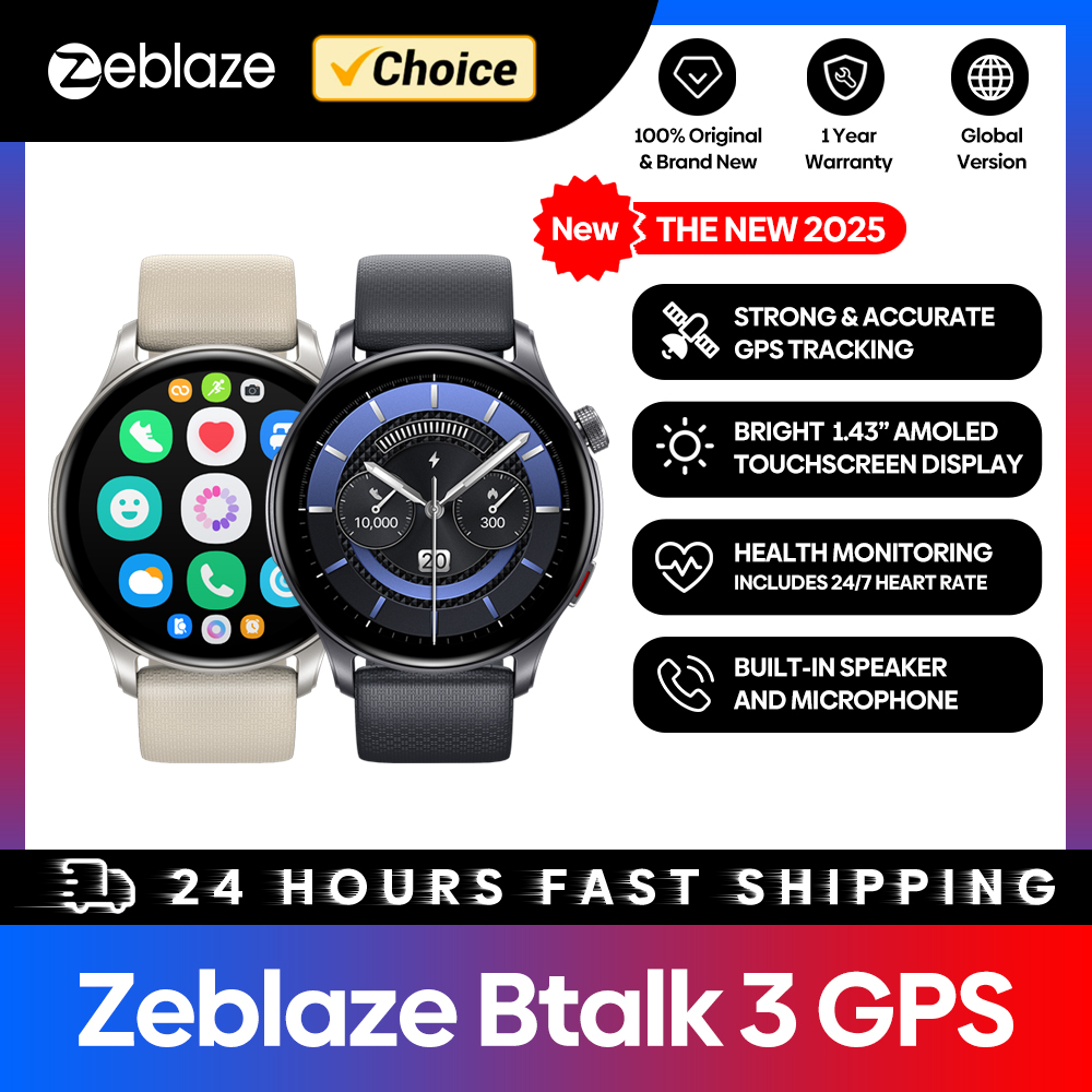 Новые умные часы Zeblaze Btalk – обзор и цена Hybrid Smartwatch