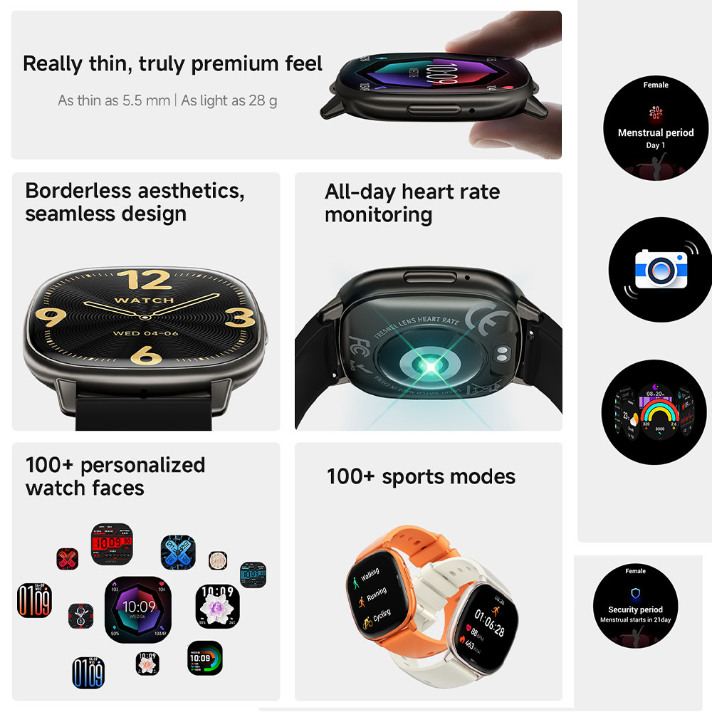 Смарт-часы HD17 AIR AMOLED с э – обзор и цена Smartwatch Stylish Watches For Women