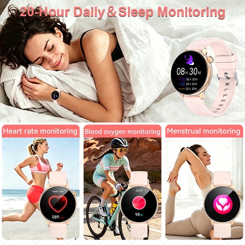 Стильные круглые женские умные – обзор и цена Smartwatch Stylish Watches For Women